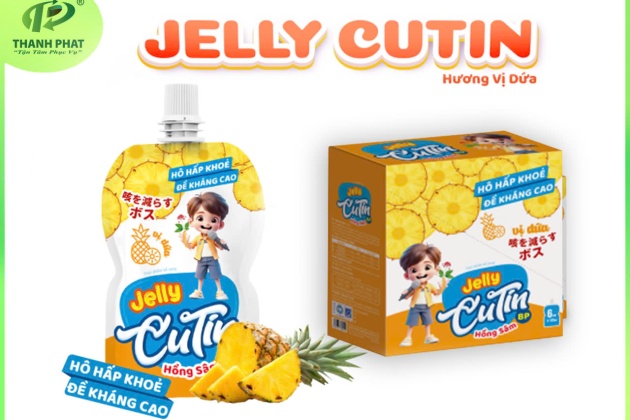 Jelly Cutin - Vị Dứa